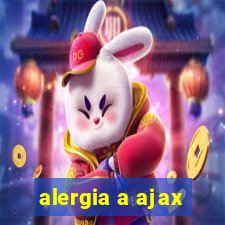 alergia a ajax